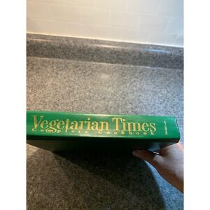 Macmillan Vegetarian Times Complete Cookbook Hardcover 1995 Vintage Recipes
